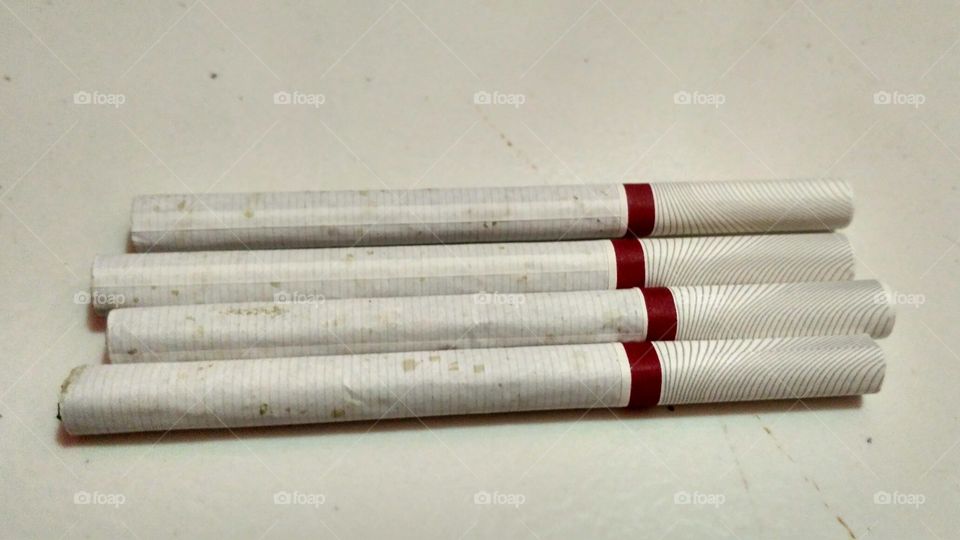 Four filter cigarettes