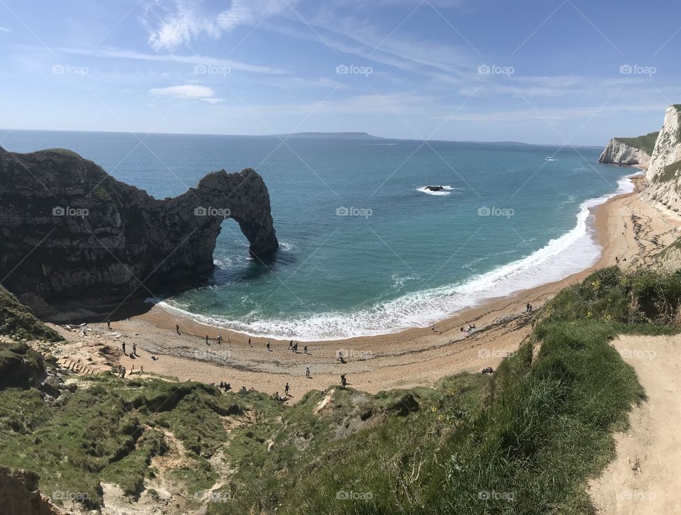 -Durdle Door- An amazing place to visit in the uk. 