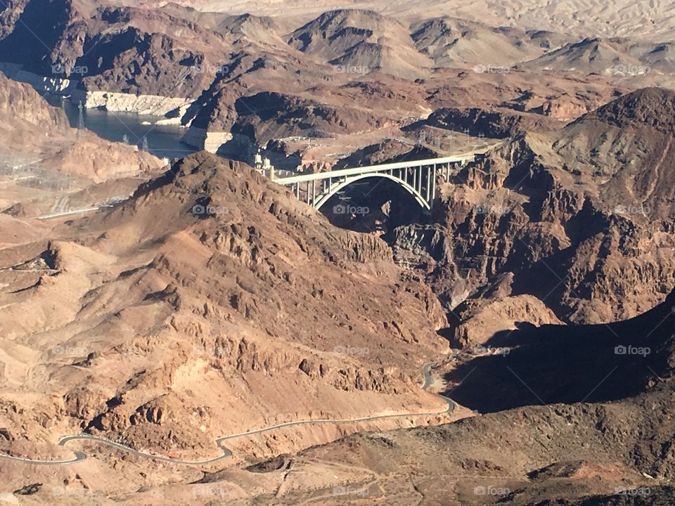 View of Hoover Dam
