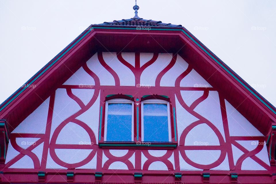 Red German House
