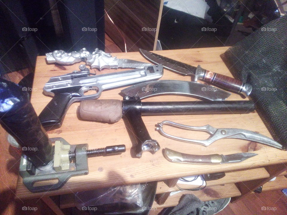 Weapons self made