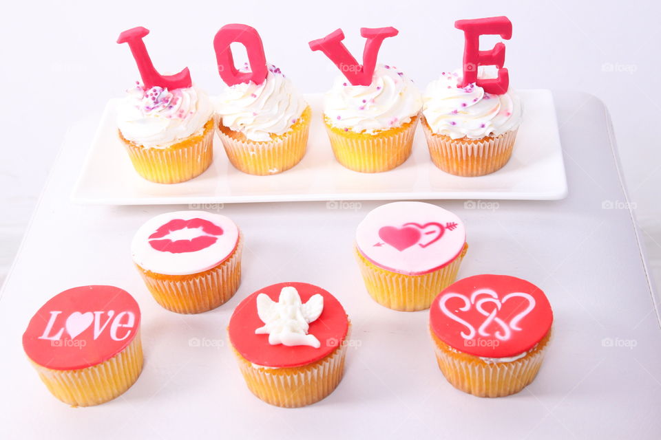 Cupcakes to Valentineday