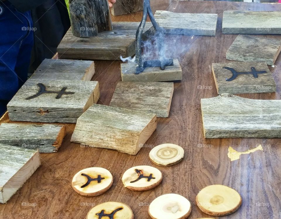 branding wood