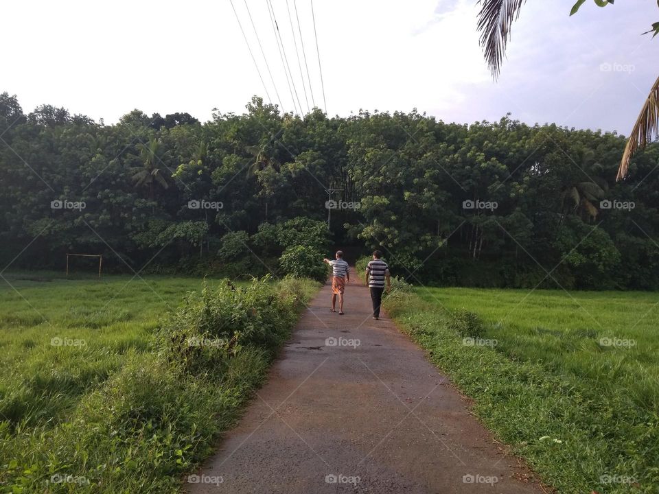 Walking in the morning along with fresh air and scenic view can do wonders.