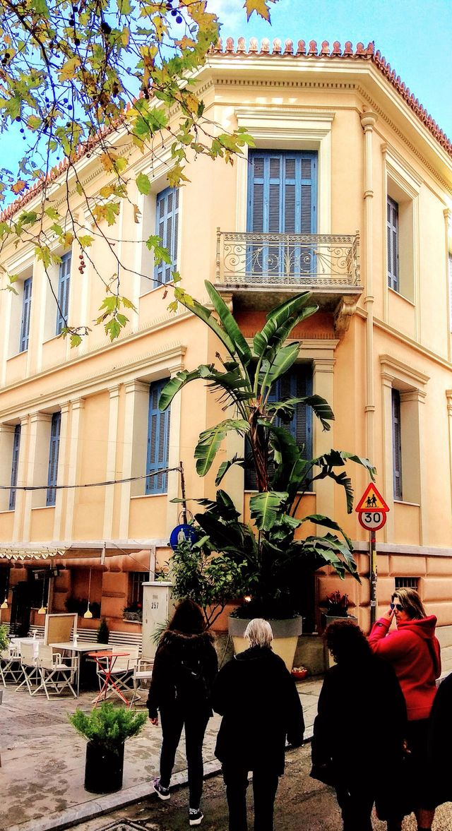 Athens plaka old town