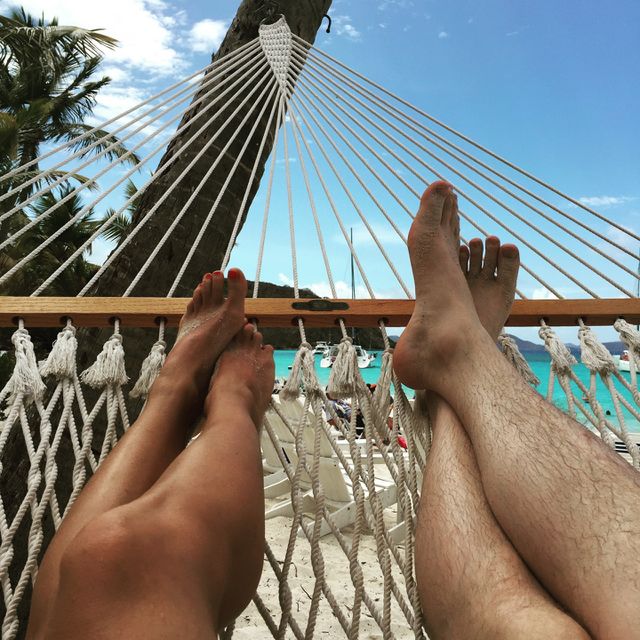 Lounging. Taken at The Soggy Dollar on Jost Van Dyke, BVI