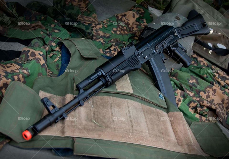 airsoft ak74 rifle