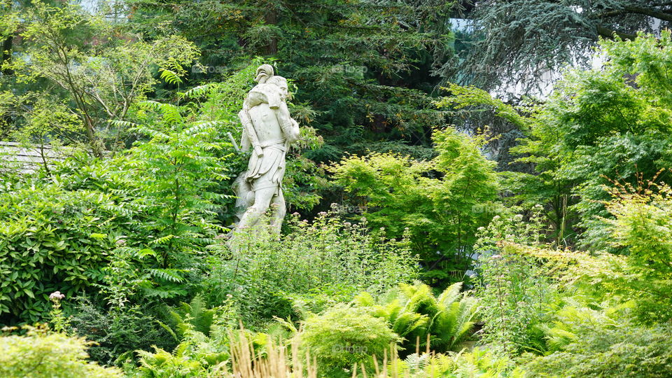 At the zoo in Antwerp.