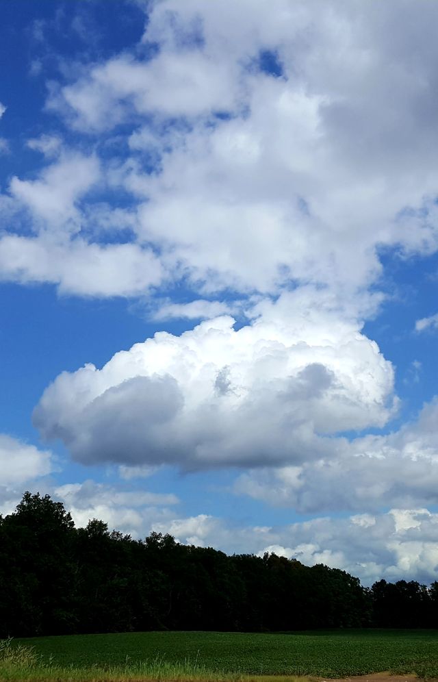 Can't stop loving those beautiful countryside clouds