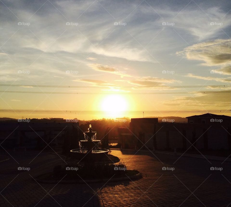 🌄🇺🇸 An extremely beautiful sunset in Jundiaí, interior of Brazil. Cheer the nature! / 🇧🇷 Um entardecer extremamente bonito em Jundiaí, interior do Brasil. Viva a natureza!