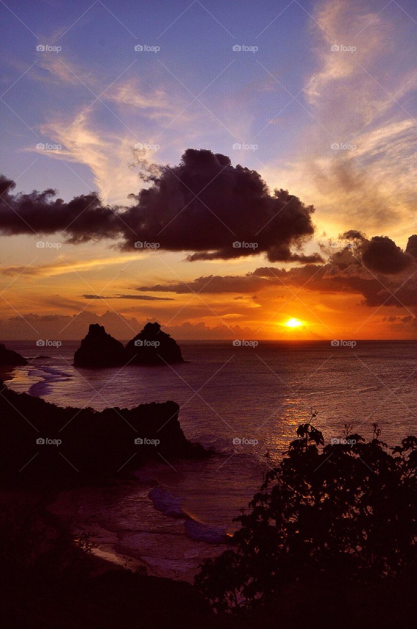 Noronha's Sunset. Viagem a Fernando de Noronha-PE em 2014.