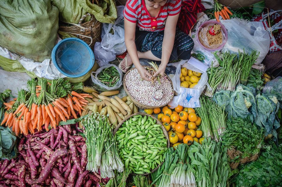 Myanmar markets