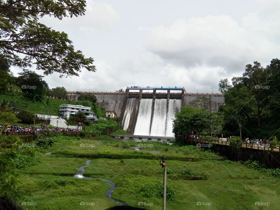 Dam opening