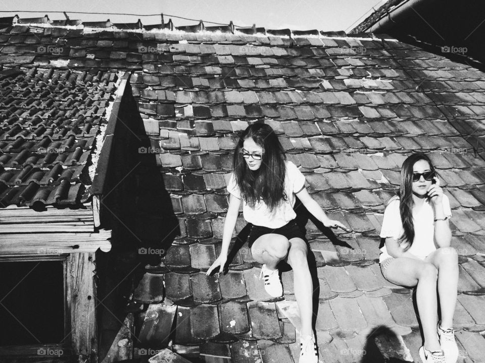 Rooftop climbing is my thing