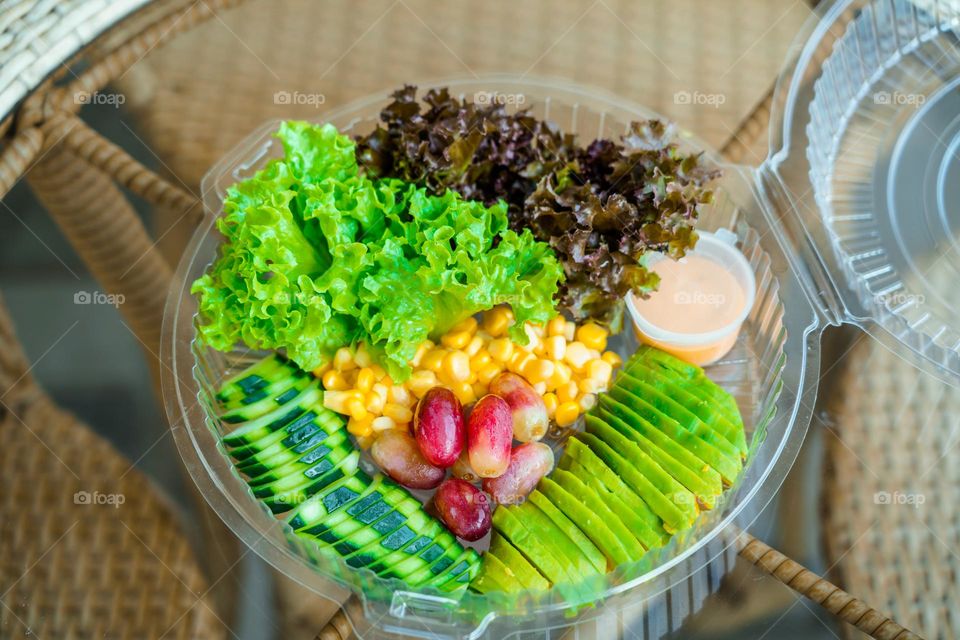 Craving for Salad in a diet Situation