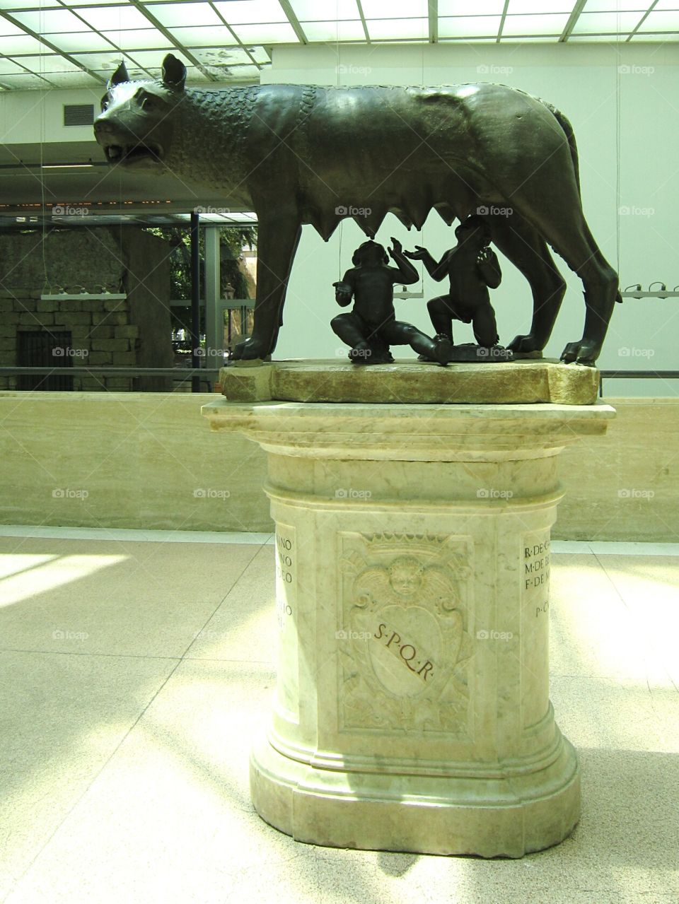 The Capitoline Wolf with Twins