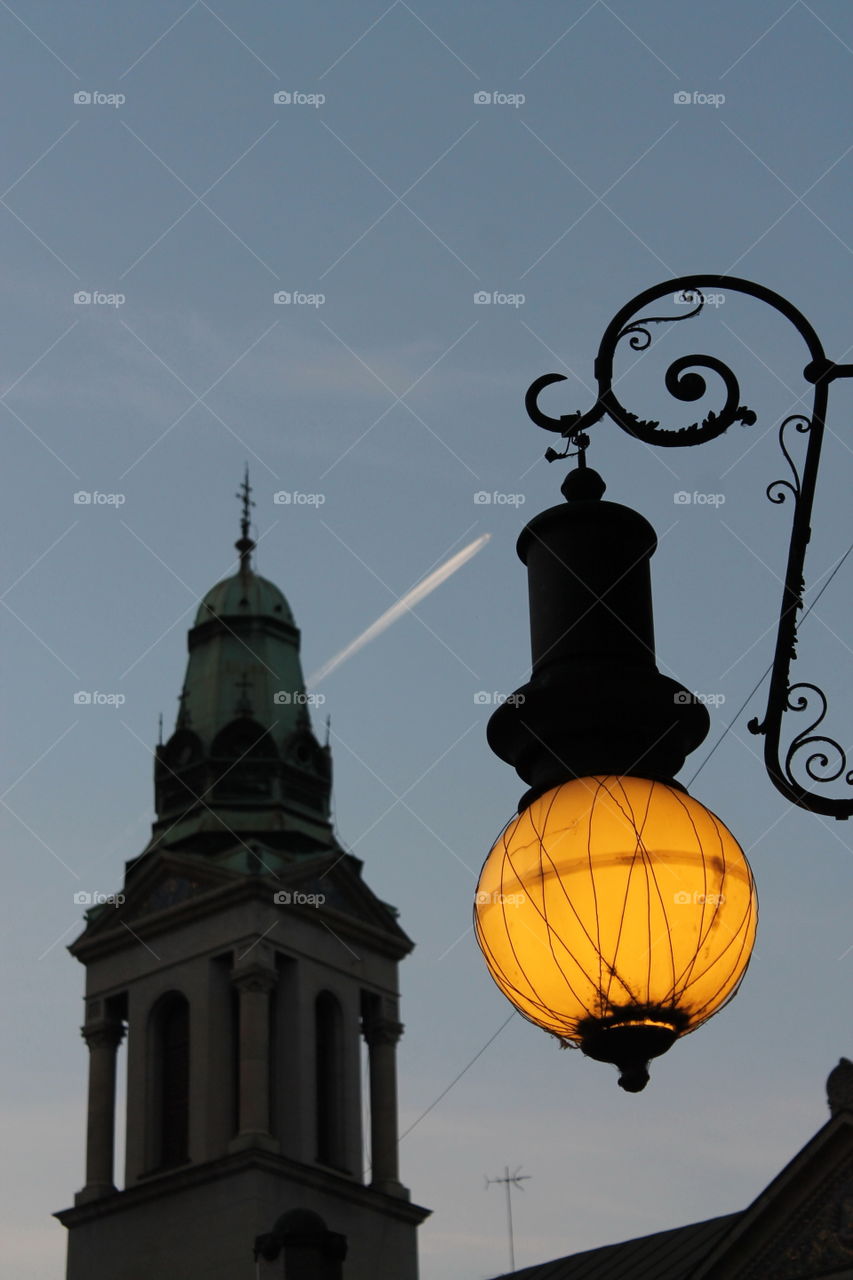 Lantern and the tower