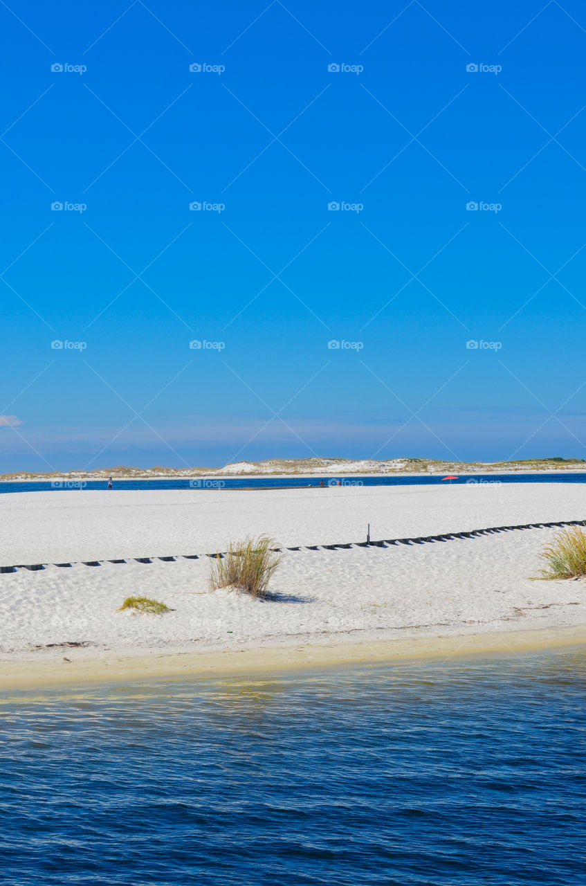 A Sandbar in the Gulf of Mexico