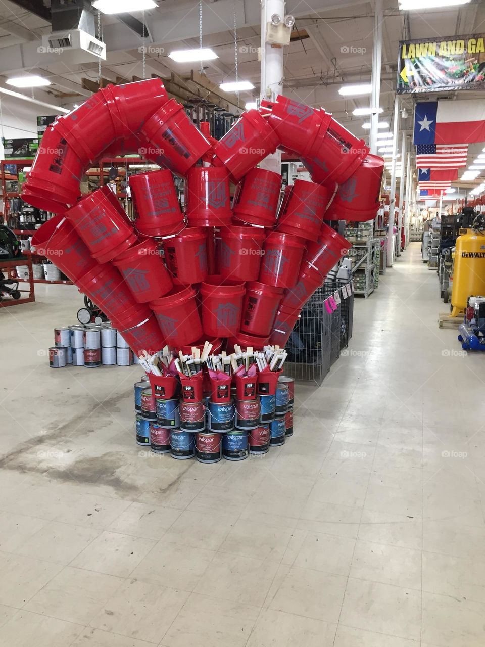 My heart is is flowing through bucket full of love