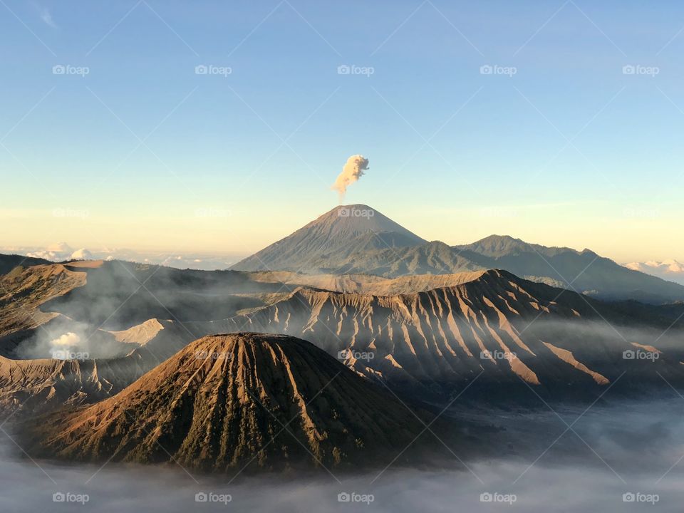 Mount Bromo, Volcano Mouth, West Java, Indonesia