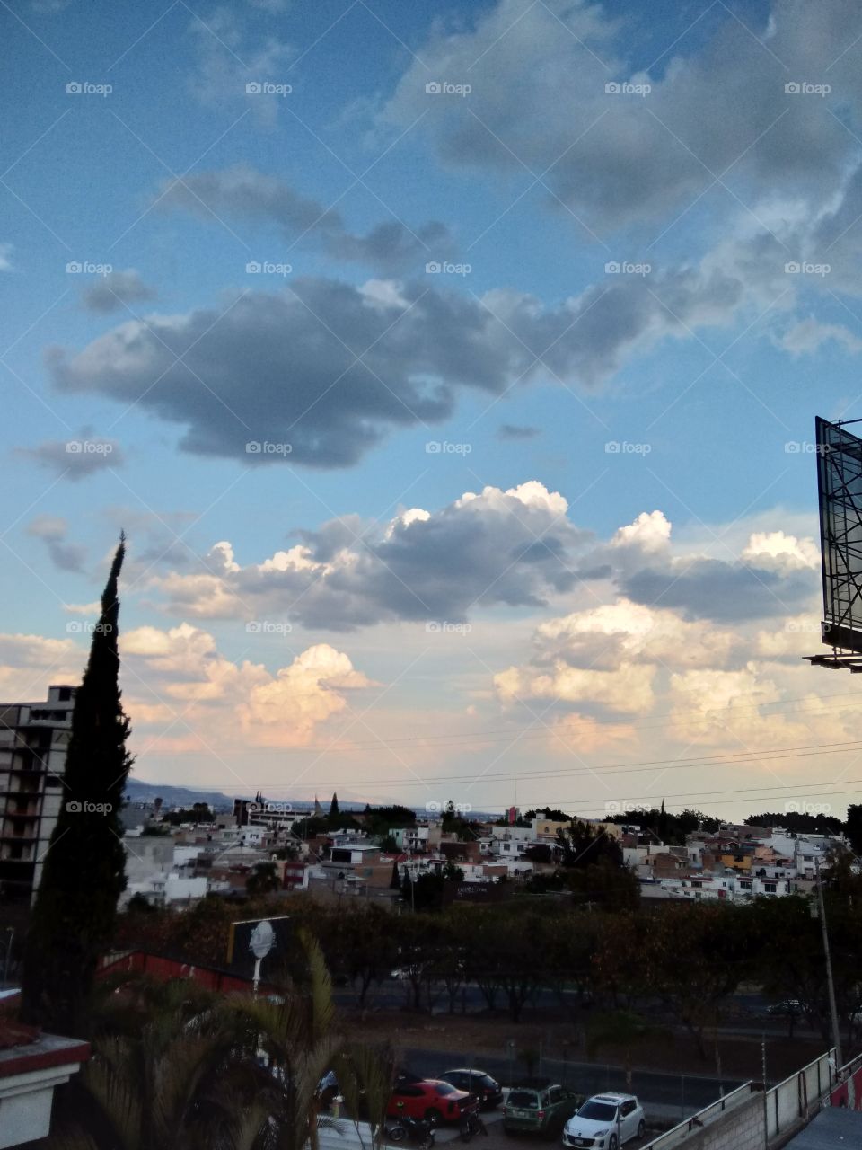 un atardecer en León Guanajuato