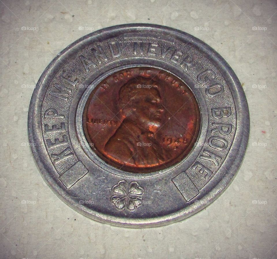 antique penny