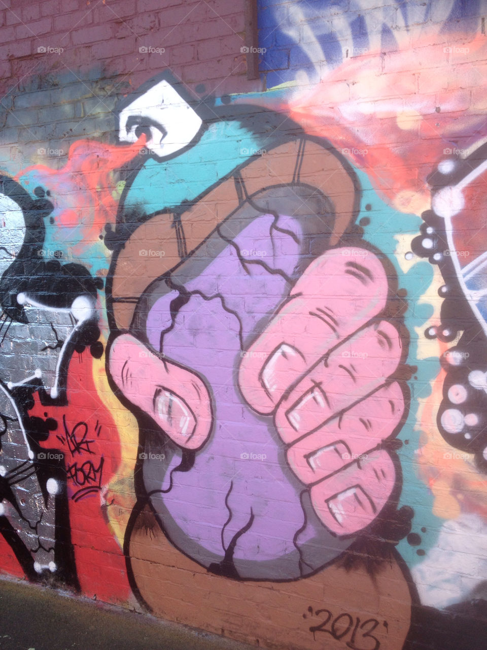 graffiti wall art urban by mrbard