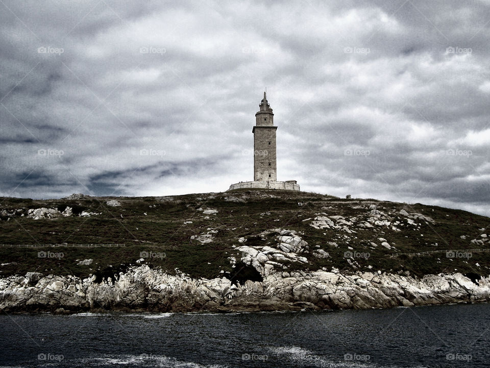 Torre de hercules in Spain