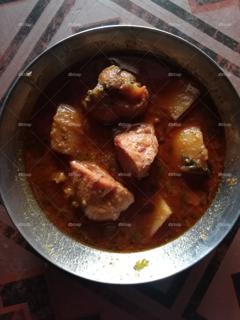Pakistani homemade chicken karahi