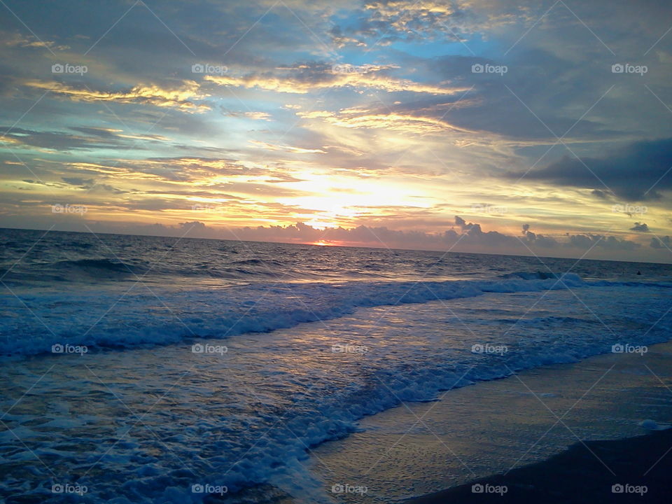 sunset. siesta key, Florida