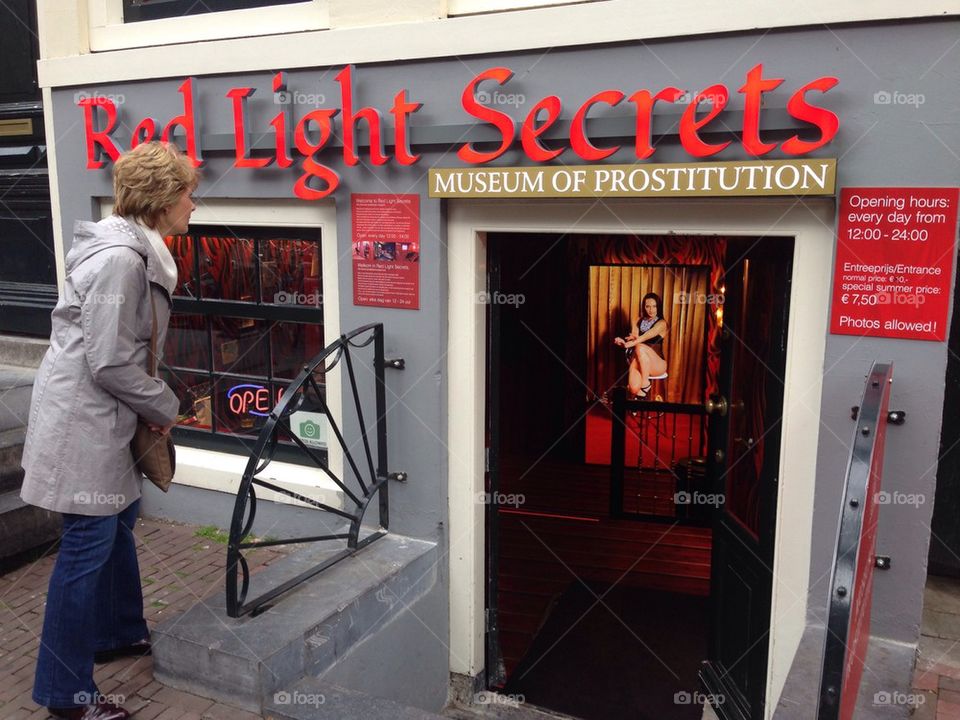 The red light secrets- museum of prostitution in Amsterdam 