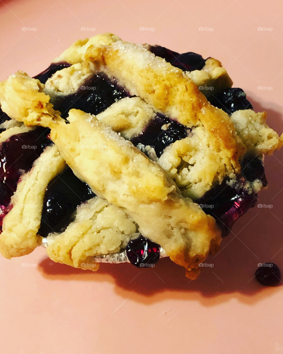 Blueberry pie