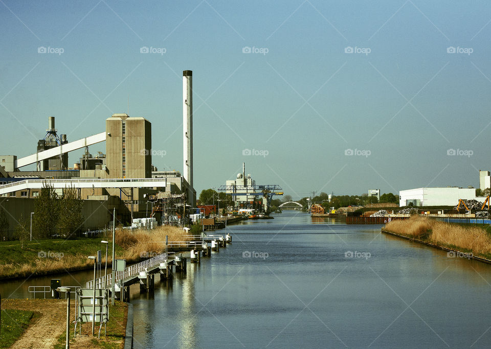 Harbour of Hengelo, Overijssel, the Netherlands
