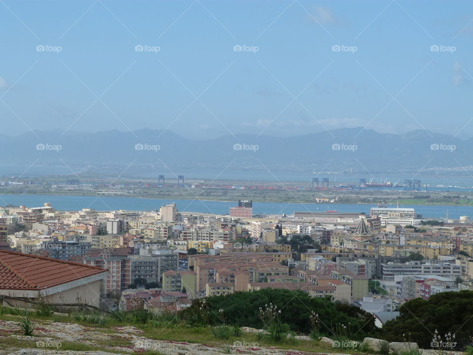 cagliari panoramic view