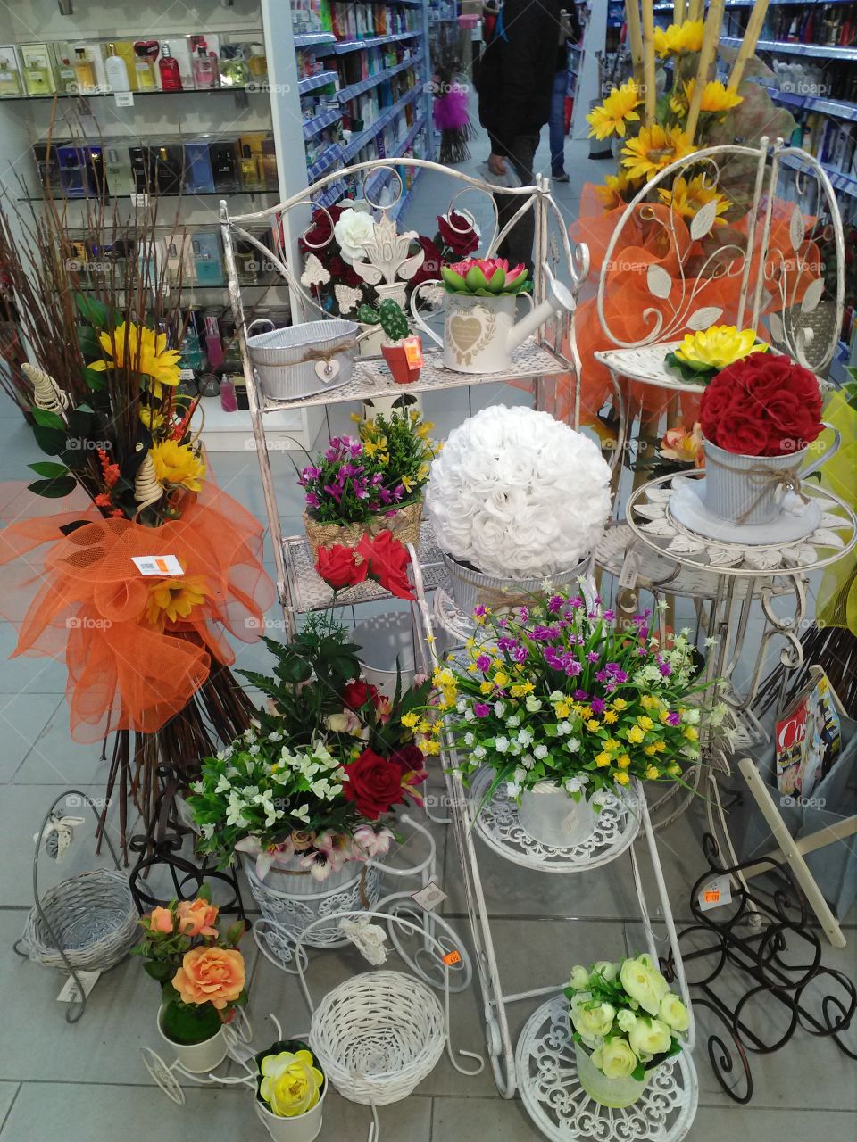 Flower, Decoration, Glass Items, Shopping, No Person