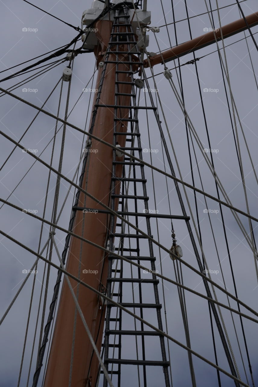Ships mast ladder 