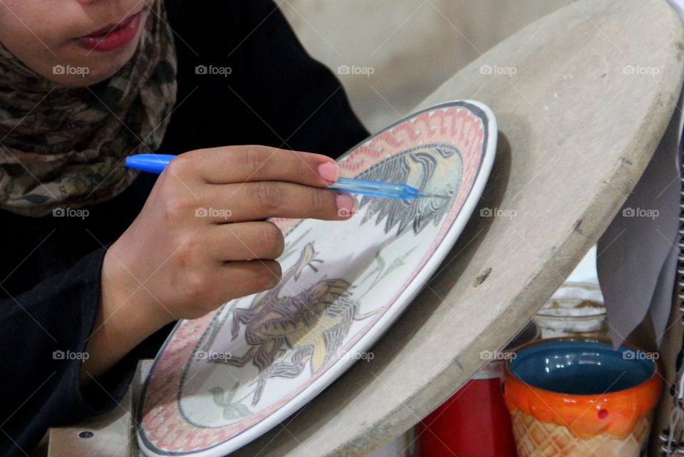 Artist in Jordan