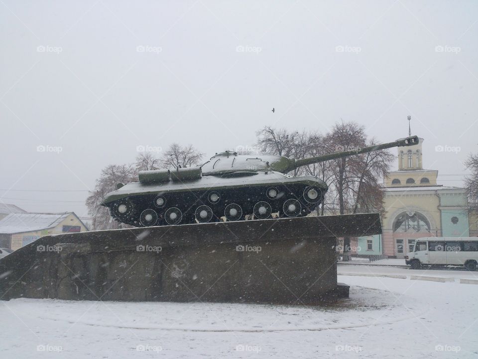 Памятник Второй Мировой Войны- танк ИС-3