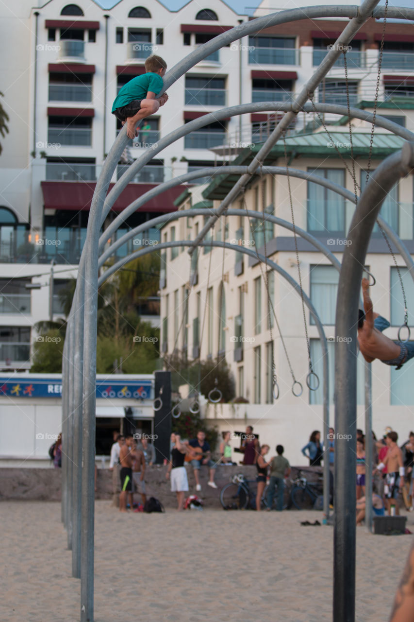 Playground in California 