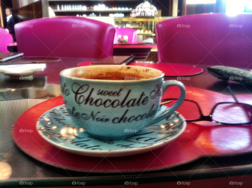 chocolate bar al kuwait cup hot chocolate noir by LisAm