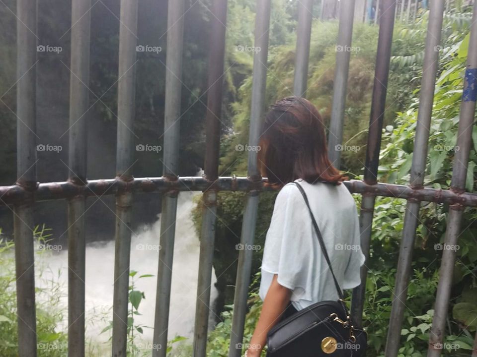 Beautiful place in Pokhara Devid fall
