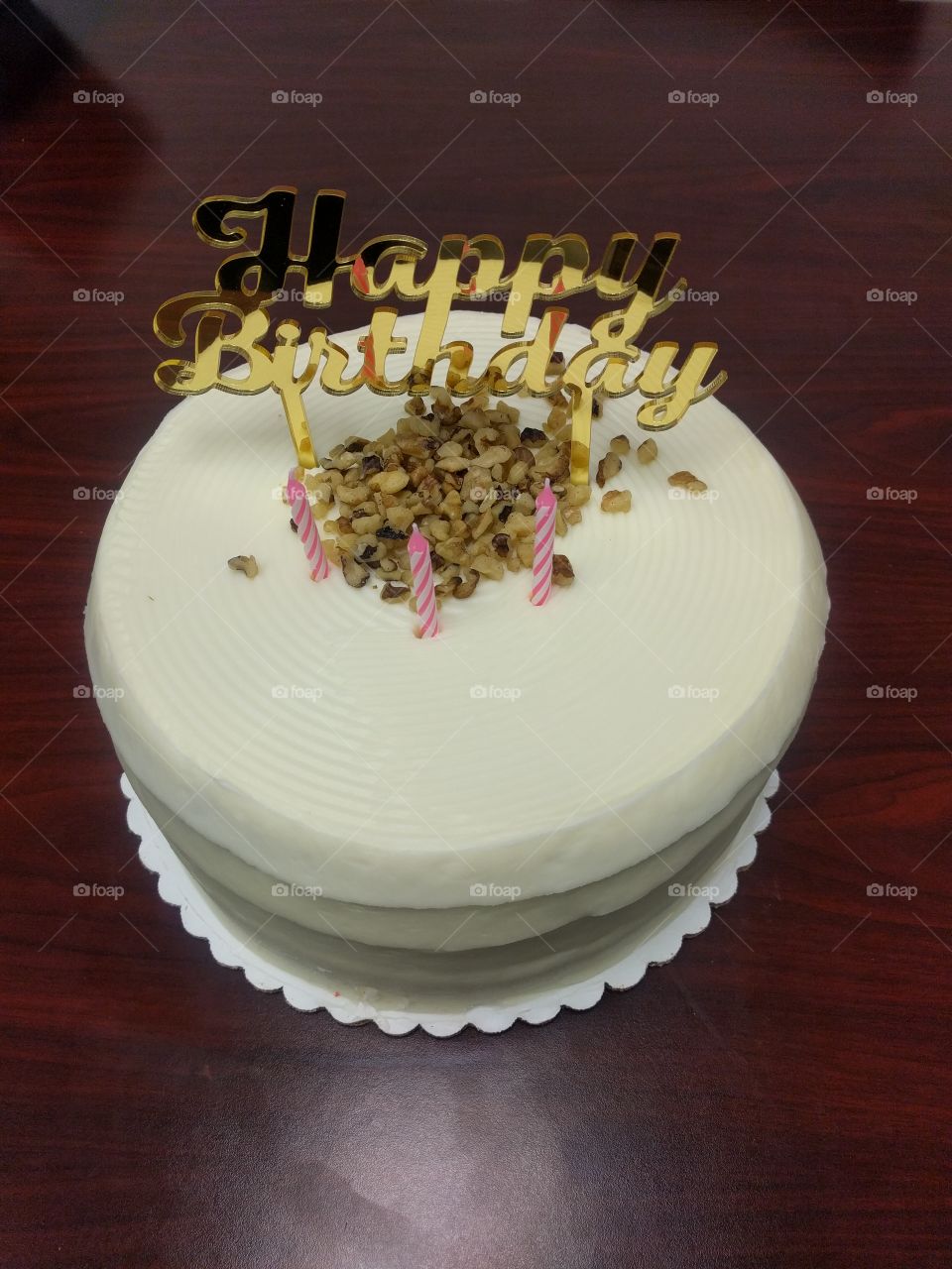 birthday carrot cake