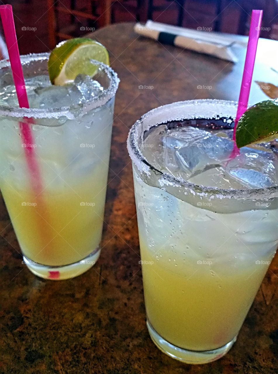 Tall, Frosty Margarita!