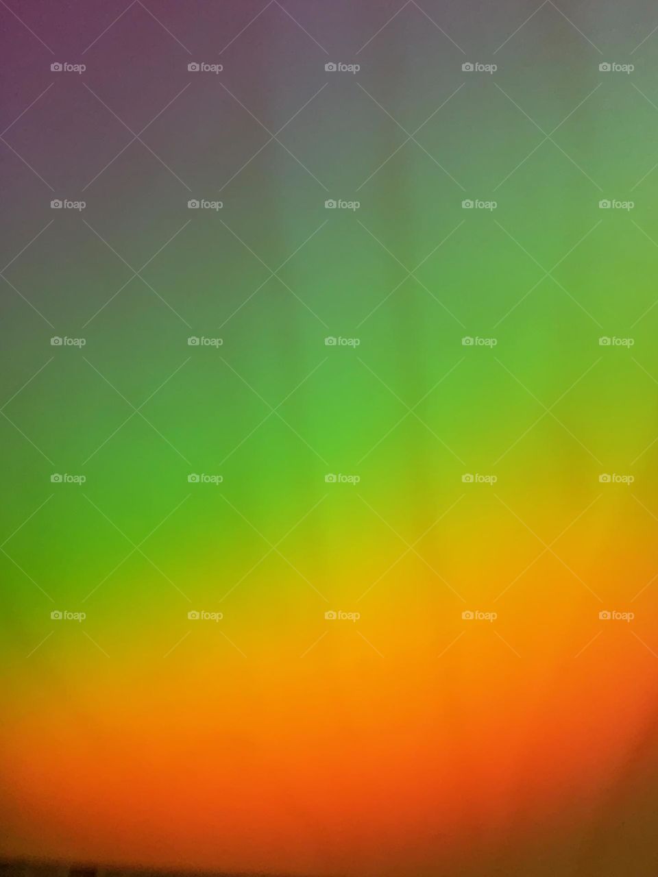 Spectral light through a crystal.