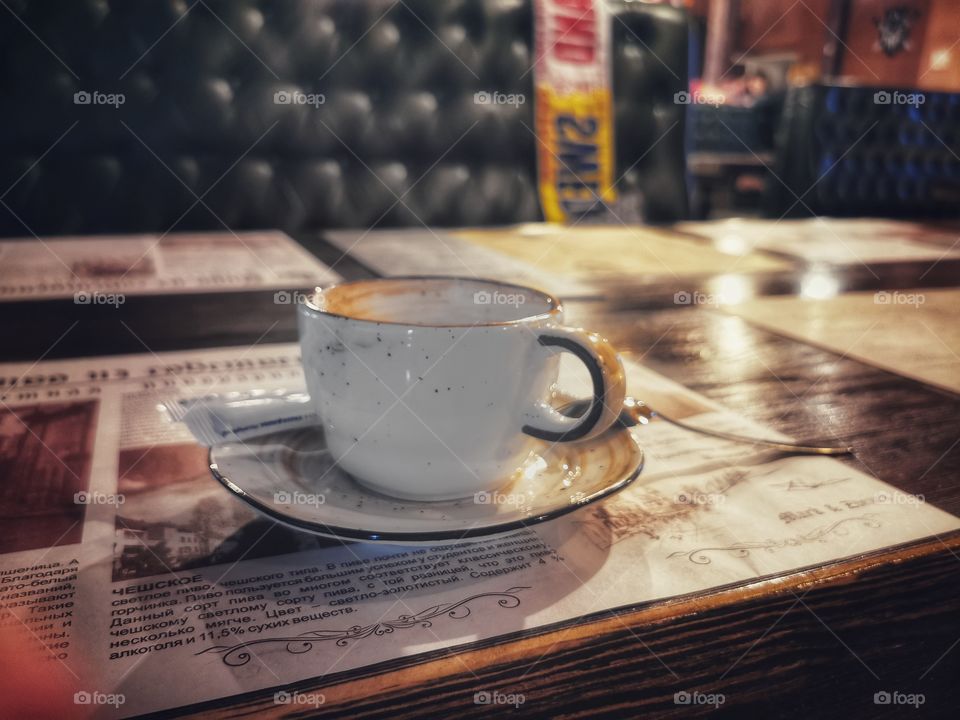 Coffee served drink view table day part tea time herbal ceremony served