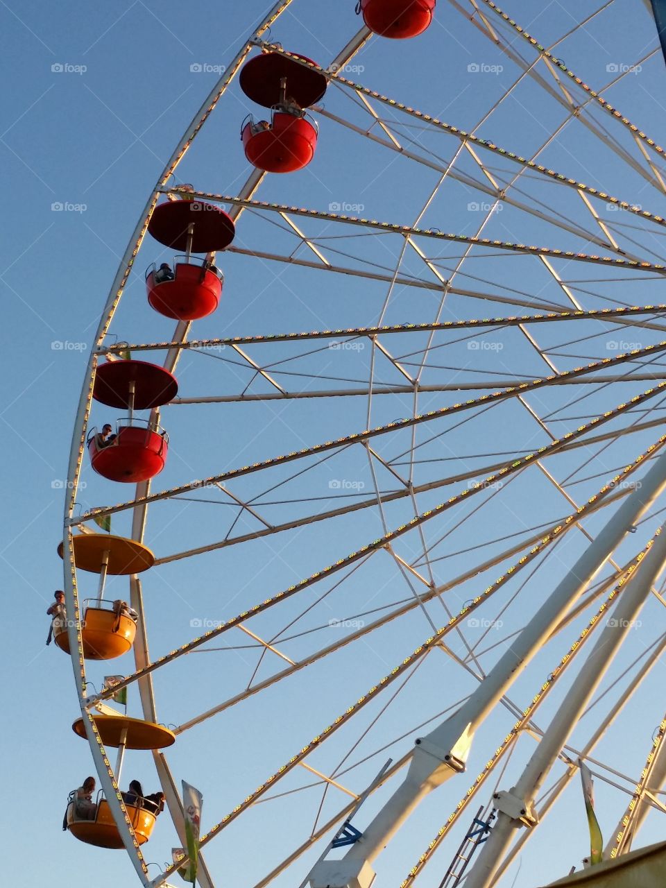 Ferris Wheel. Day at the fair