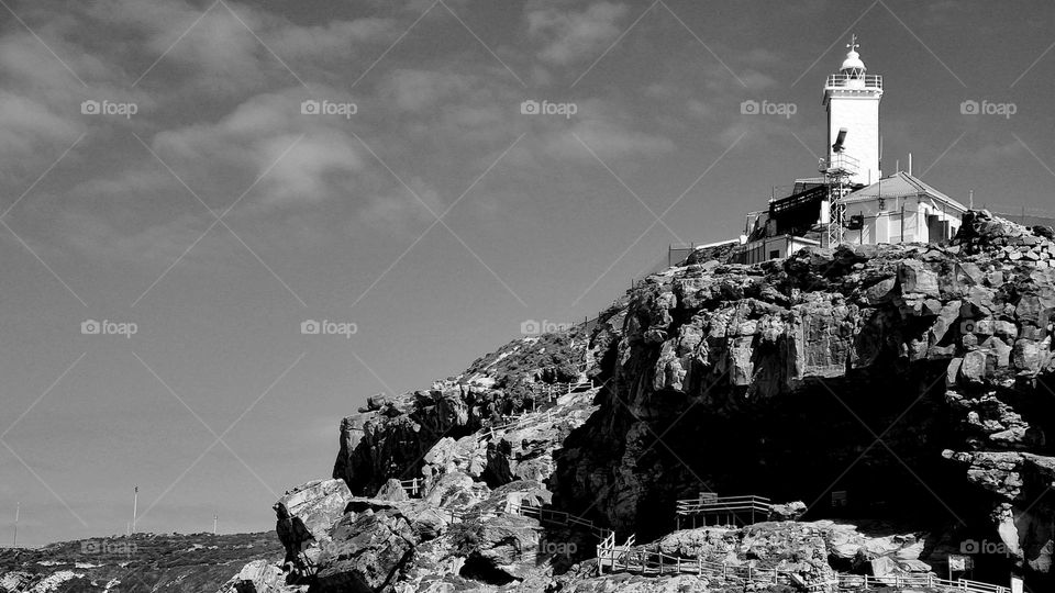 Lighthouse in Mosselbay South Africa.