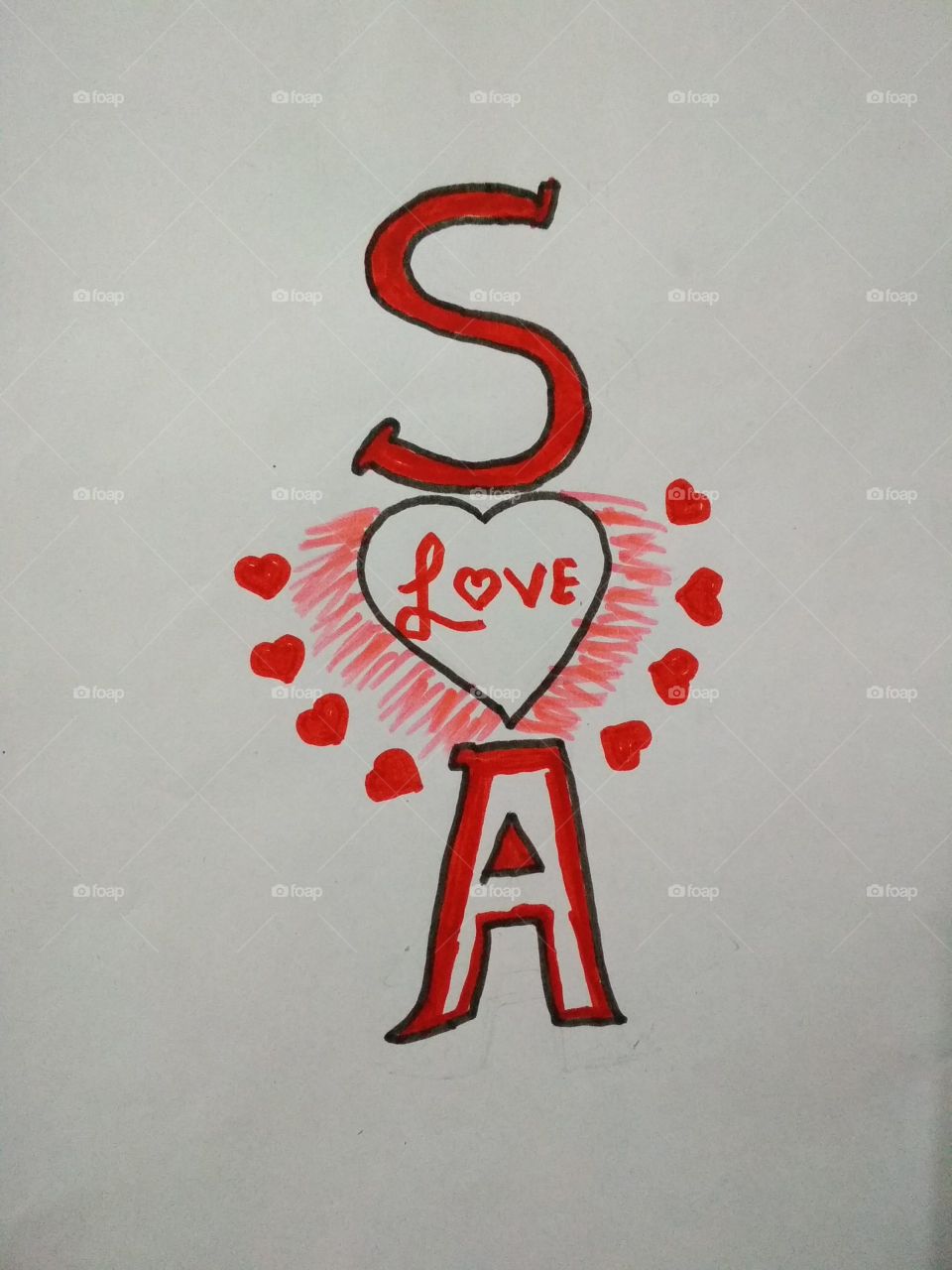 S loves A