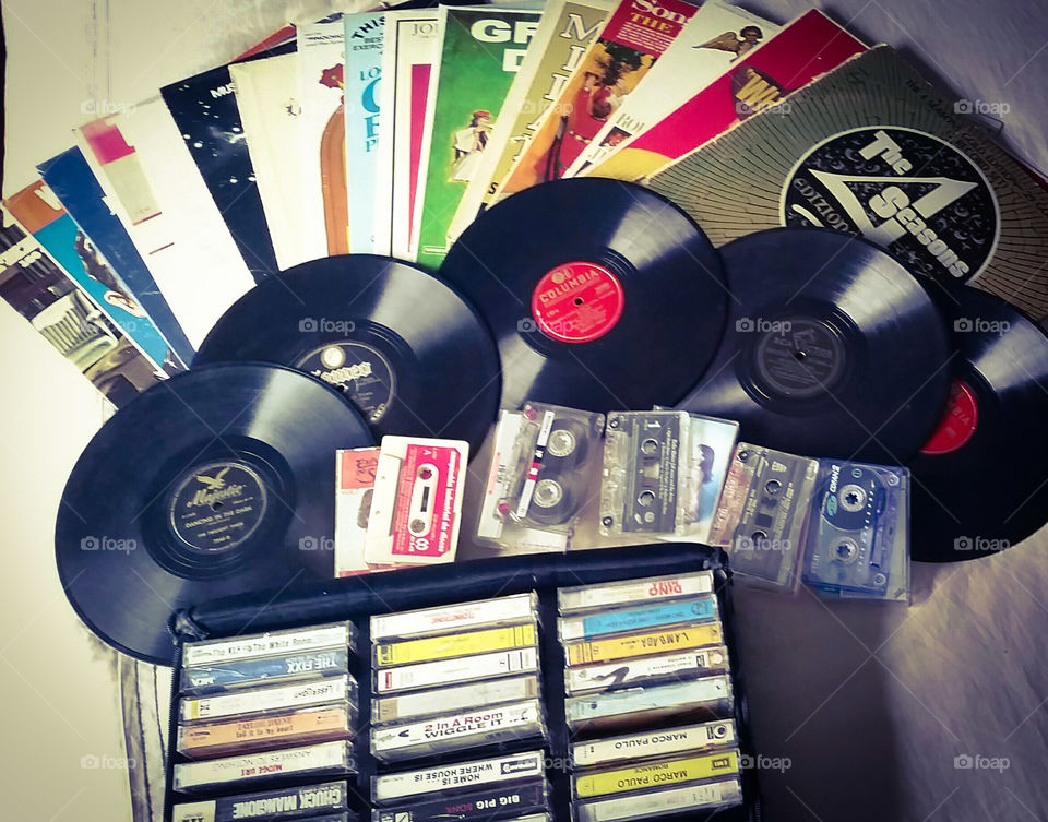 vinyl and cassette