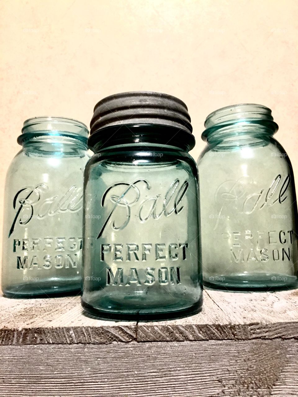 Antique Mason Jars